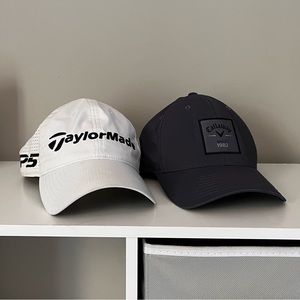 Golf Hats Bundle of 2 - Callaway and Taylormade